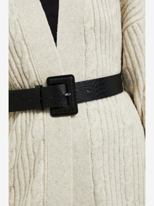 Moodo Črn ženski pas Moodo