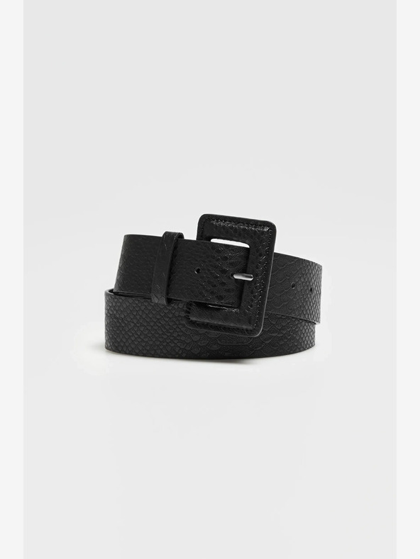 Moodo Črn ženski pas Moodo