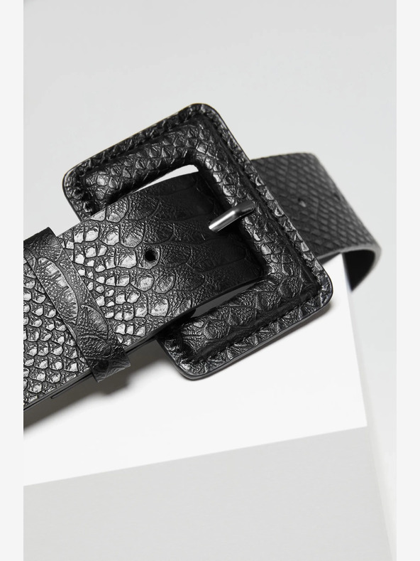 Moodo Črn ženski pas Moodo