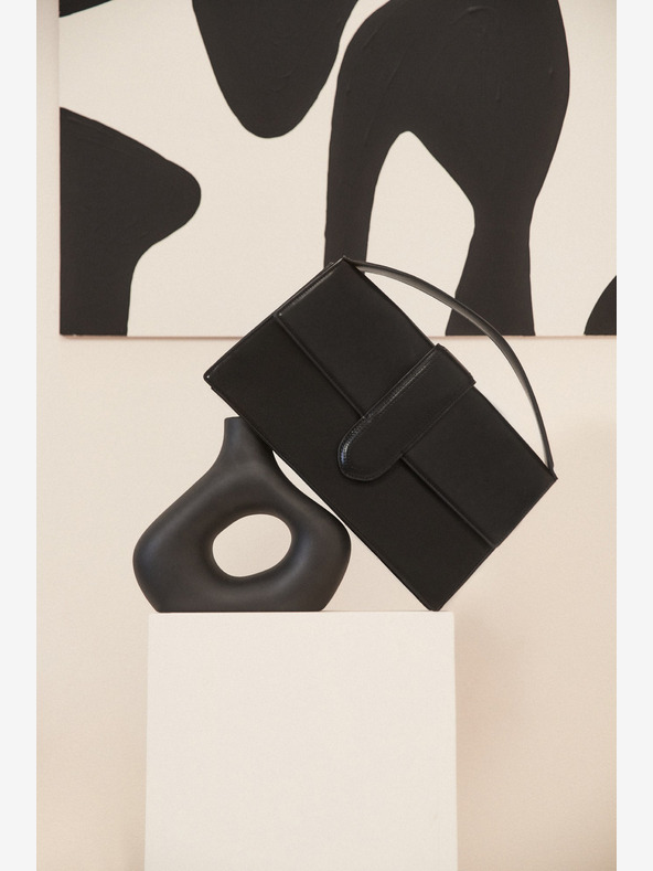 Moodo Ženska črna torbica Moodo