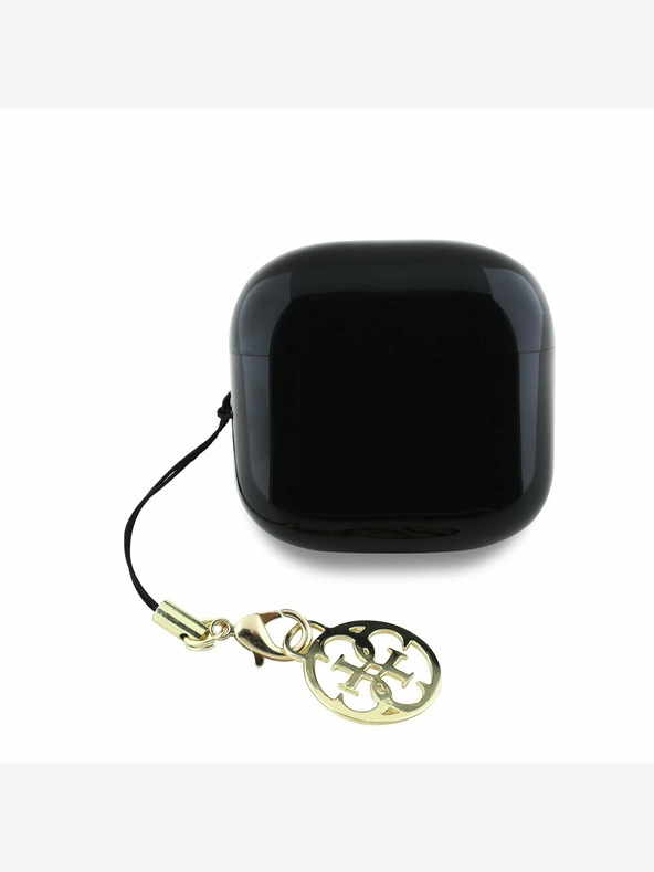 Guess Brezžične slušalke črne Guess Classic