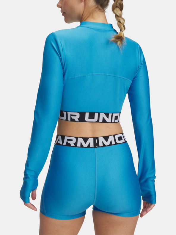 Under Armour Ženska majica Under Armour HeatGear Rib 1/4 Zip LS