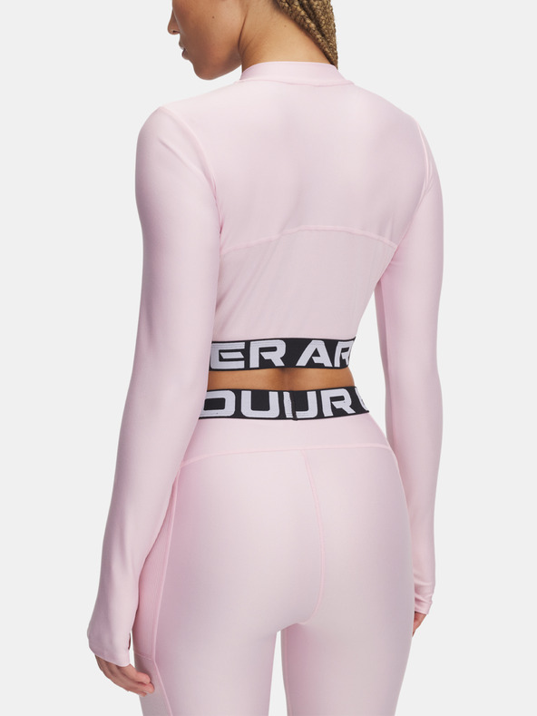 Under Armour Ženska majica Under Armour HeatGear Rib 1/4 Zip LS