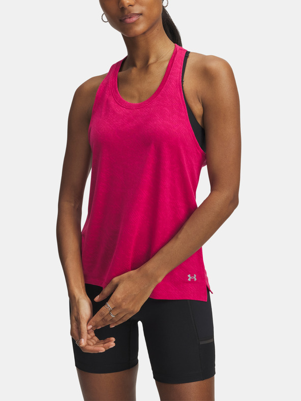 Under Armour Ženska majica brez rokavov Under Armour UA Launch Camo Singlet