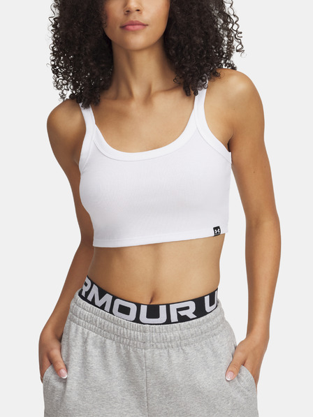Under Armour Ženska majica brez rokavov Under Armour UA Rival Rib Baby Tank