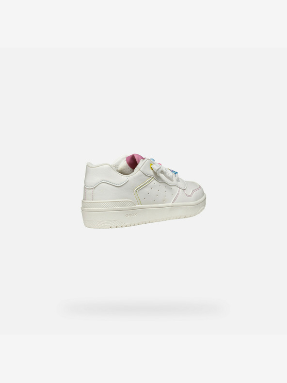 Geox Bele dekliške superge Geox Washiba