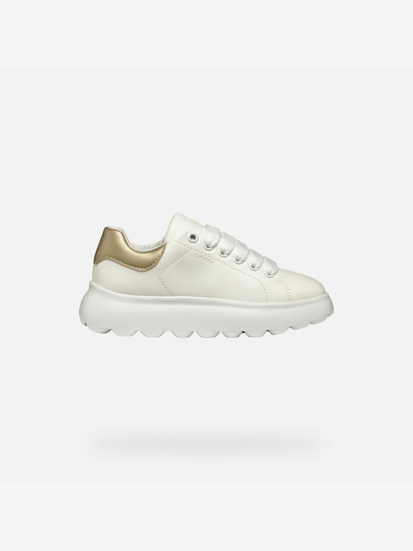 Geox Bele dekliške superge Geox Puffypop