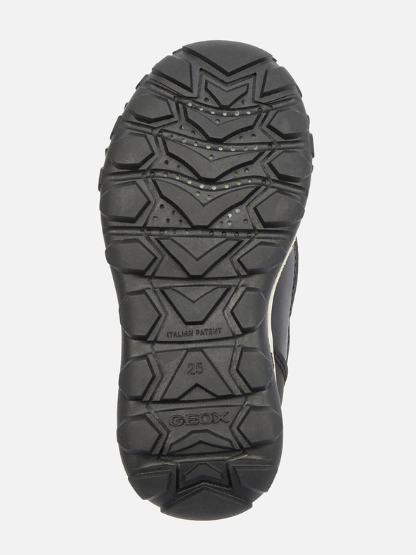 Geox Tmavmodrá dievčenská zimné topánky Geox Trekkyup B Ab