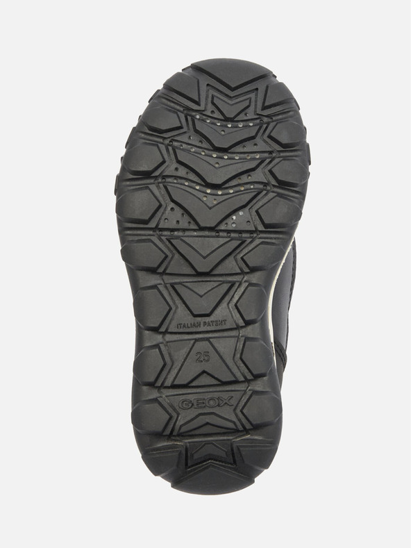 Geox Tmavmodrá dievčenská zimné topánky Geox Trekkyup B Ab