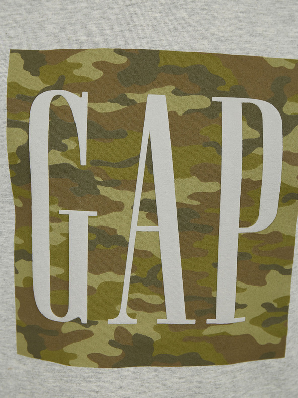 GAP Otroška majica z army logotipom GAP