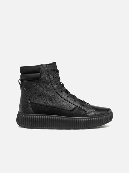 Geox Črni ženski gležnjarji Geox Graisy