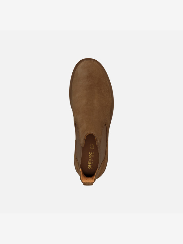 Geox Rjavi ženski gležnjarji Geox Spherica EC1