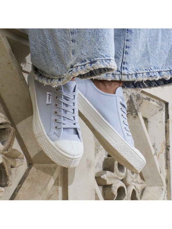 Vasky Moške platnene superge / škornji modre barve Vasky Kanvasky