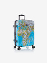 Heys Modri potovalni kovček z vzorcem Heys Journey 3G M