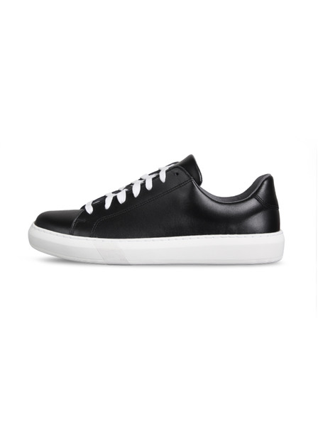 Vasky Ženske usnjene superge/kopljice Black Vasky Glory Black