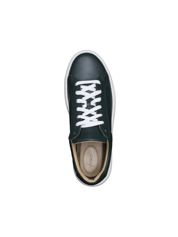 Vasky Ženske usnjene superge / škornji zelene barve češka proizvodnja Vasky