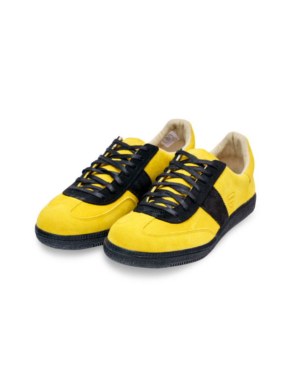 Vasky Ženske usnjene superge / škornji rumene/črne barve Botas Iconic