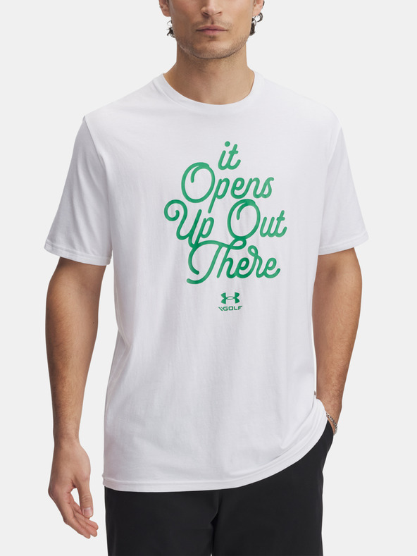 Under Armour Moška majica Under Armour UA M 60/40S Golf Open Up SS