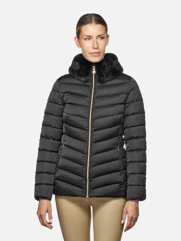 Geox Črna ženska puhovka Geox Bettanie