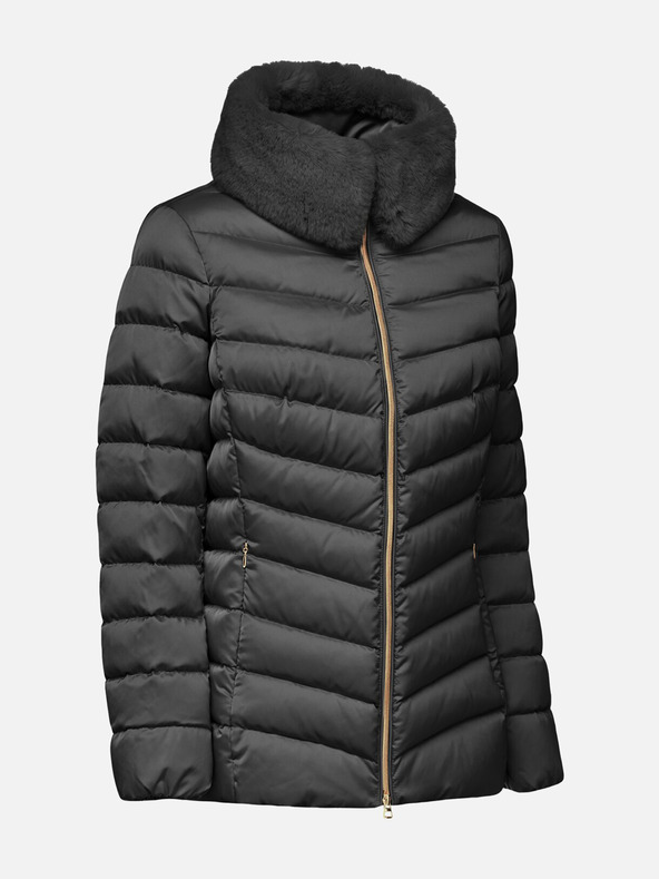 Geox Črna ženska puhovka Geox Bettanie