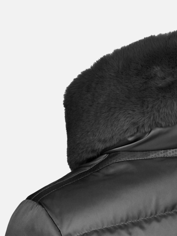 Geox Črna ženska puhovka Geox Bettanie