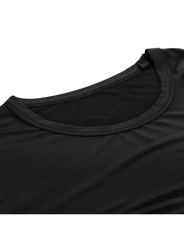 ALPINE PRO Ženska hitro sušeča se majica s hladnim sušenjem ALPINE PRO BASIKA črna