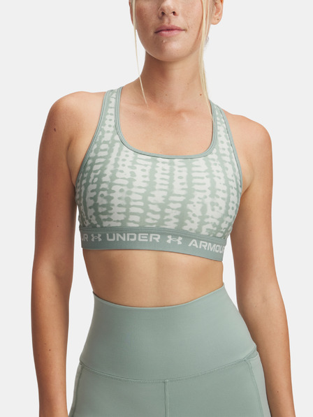 Under Armour Ženski nedrček Under Armour Crossback Mid Print