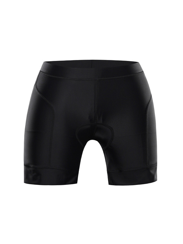 ALPINE PRO Ženske kolesarske hlače ALPINE PRO ARSA črne