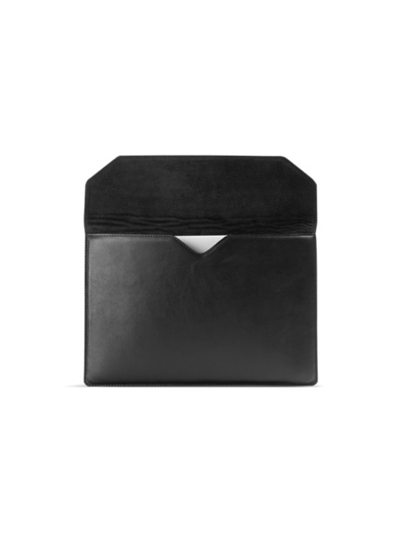 Vasky Usnjen etui za MacBook, črn VASKY