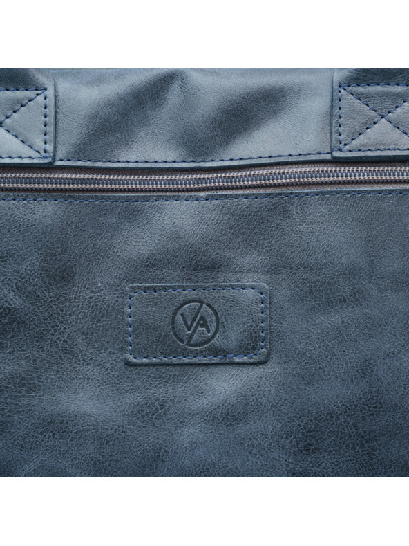 Vasky Vasky Harvey Blue - usnjena torbica modre barve - ženska