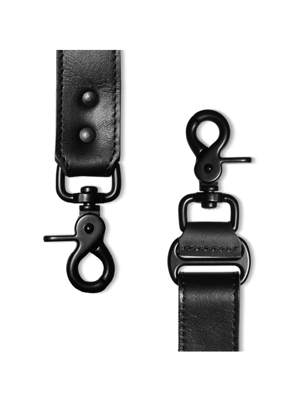 Vasky Usnjena torba črna VASKY