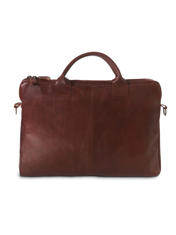 Vasky Harvey Brown - kožená taška hnědá - i ženu česká výroba ze Zlína One size EU Ovitek za telefon