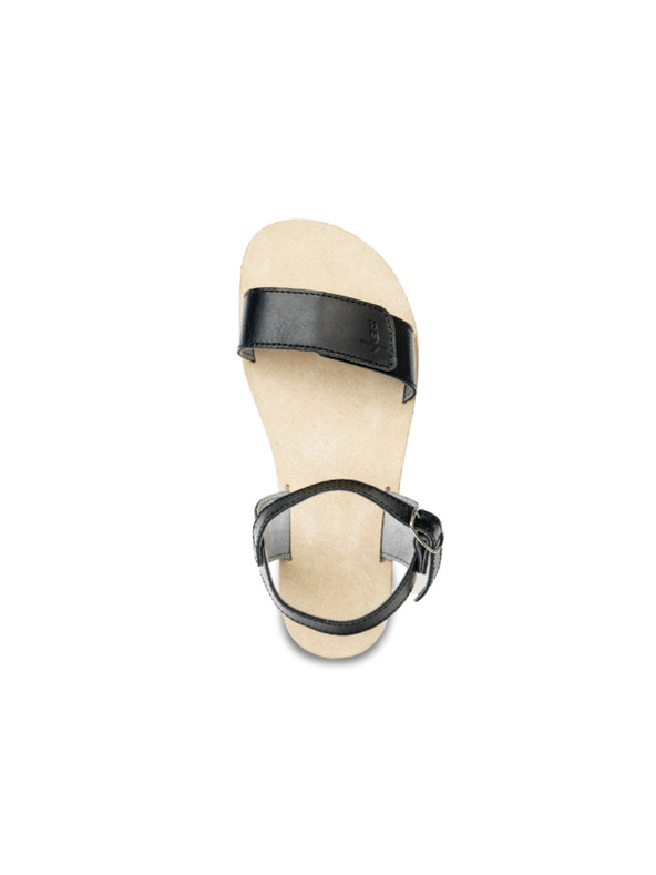 Vasky Vasky Barefoot sandali Berry črna