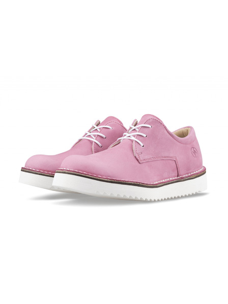 Vasky Ženski usnjeni škornji Roza - pomlad / jesen Vasky Derby Boots