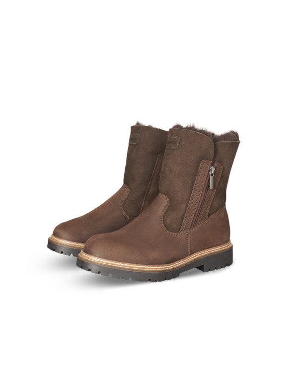 Vasky Ženske usnjene športne copate Vasky Olivia rjave barve