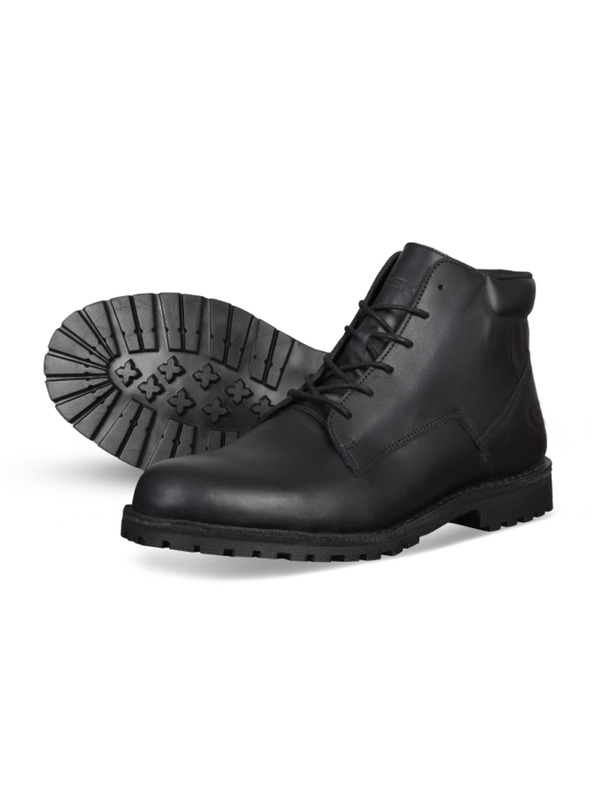 Vasky Ženski usnjeni gležnjarji črne barve - čevlji za jesen/zimo, Vasky Hillside Waterproof Dark