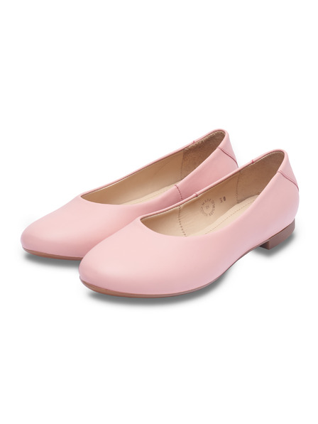 Vasky Vasky Misty Pink Usnjene balerinke roza - pomladni / jesenski čevlji češka proizvodnja iz Zlína 35 EU