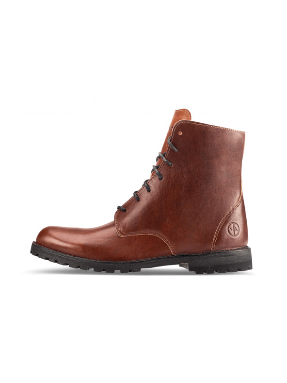 Vasky Ženski usnjeni gležnjarji temno rjave barve - jesen / zima škornji, čevlji Vasky Lydie