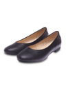 Vasky Usnjene balerinke črne - pomladanski / jesenski čevlji VASKY
