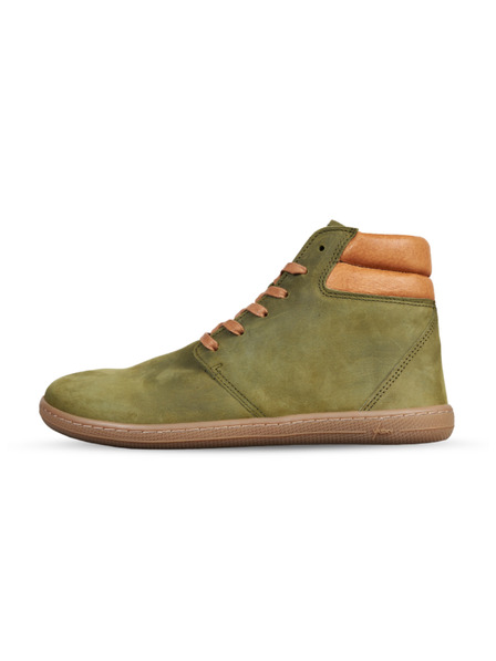 Vasky Ženske usnjene bosonoge zelene Vasky Terry High Green