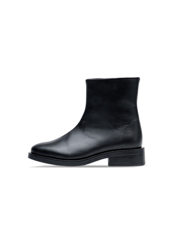 Vasky Ženski usnjeni polo škornji Vasky Jane Black