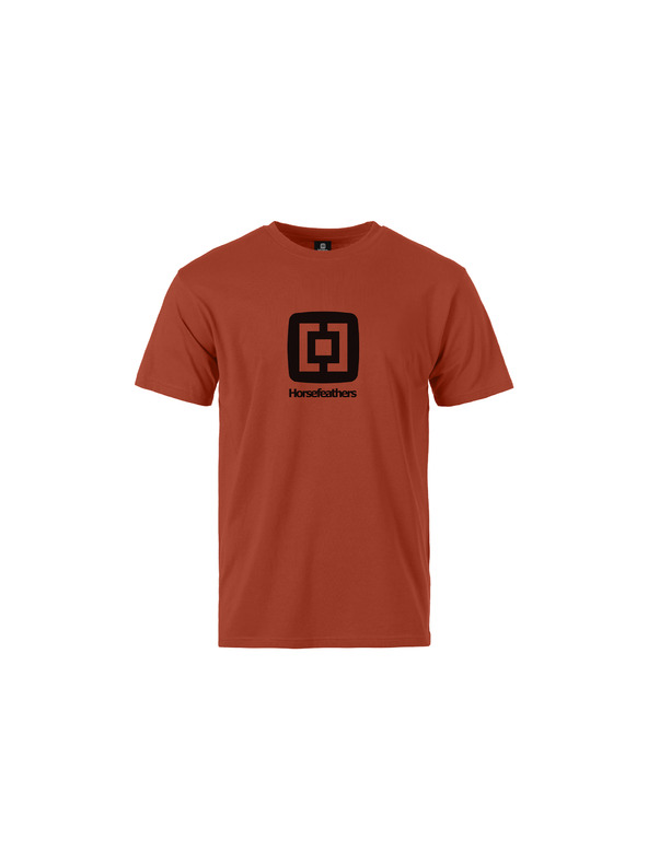 Horsefeathers Majica Fair - rjava HORSEFEATHERS