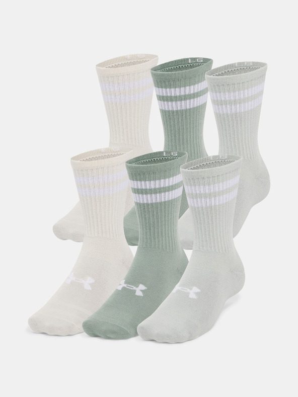 Under Armour Unisex nogavice Under Armour UA Essential 6pk Crew