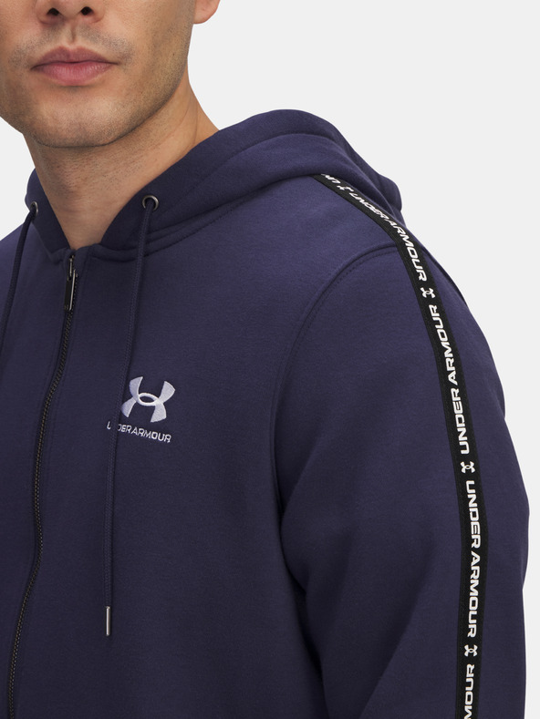 Under Armour Moški pulover  Under Armour UA Icon Fleece FZ Taping