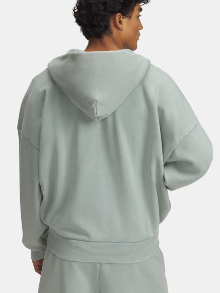 Under Armour Moški pulover  Under Armour Icon HWT Fleece Wash FZ