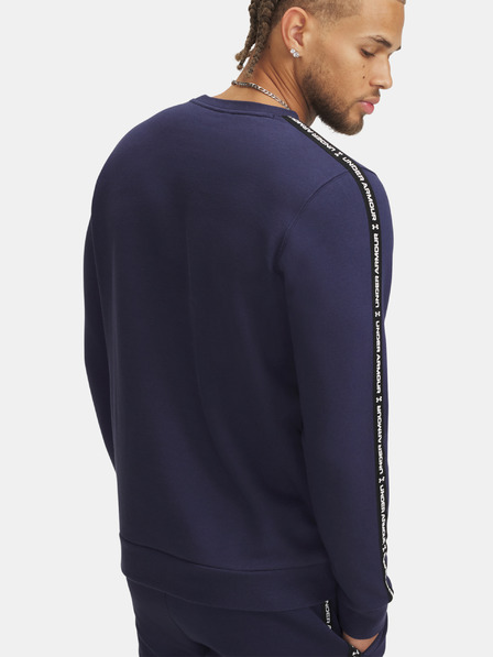 Under Armour Moški pulover Under Armour UA Icon Fleece Crew Taping