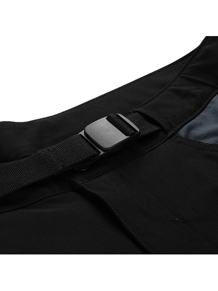 ALPINE PRO Moške softshell hlače ALPINE PRO AKAN 2 črne