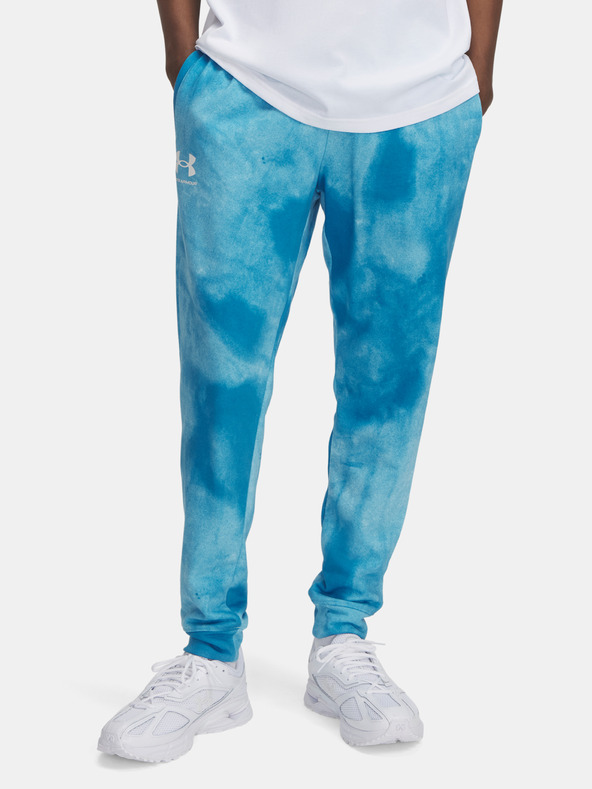 Under Armour Moške spodnji del trenirke Under Armour UA Rival Terry AOP Jogger