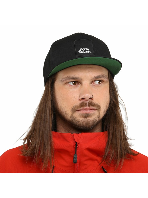 Horsefeathers Braden kapa - črna HORSEFEATHERS