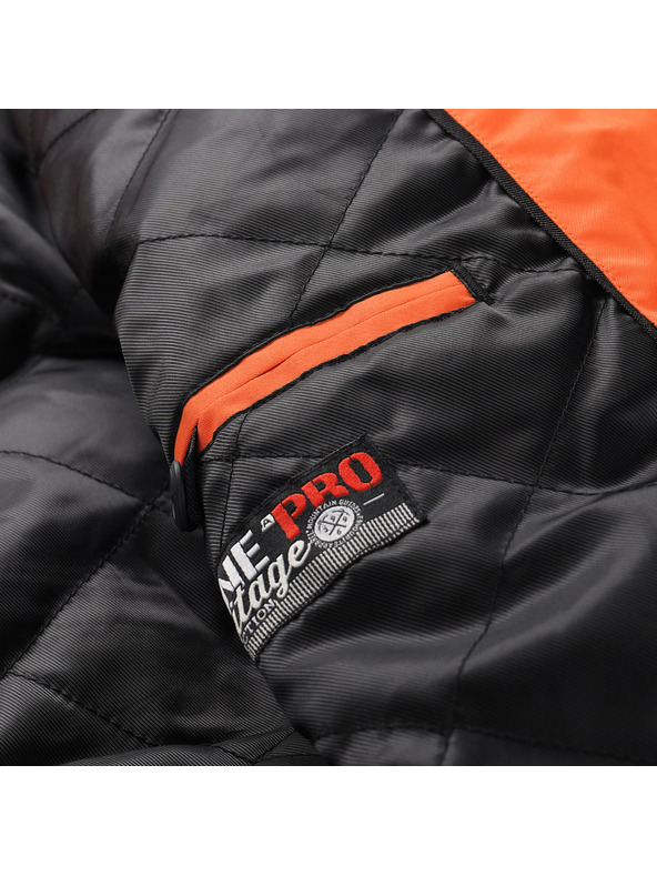 ALPINE PRO Moška jakna z membrano ptx ALPINE PRO MOLID pikantno oranžna